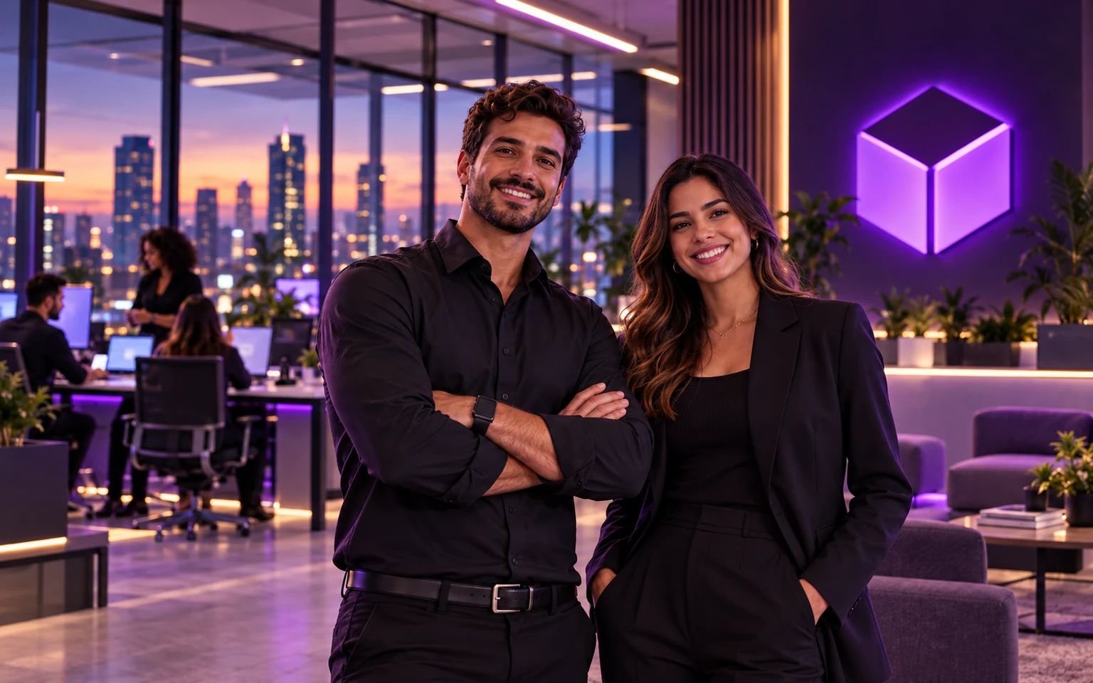 Profissionais da equipe Avalon Tecnologia